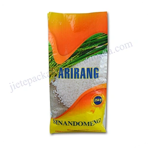 High quality 100% virgin plastic bopp laminated pp woven chinese rice bag