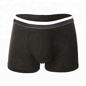 wholesale elastic waist bamboo fiber men's boxer briefs