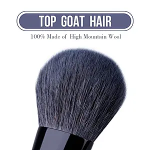 wholesale private label single foundation and powder makeup brush mini cosmetic