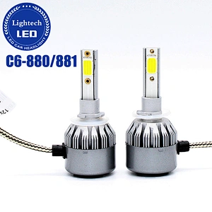 LIGHTECH C6 12v 36w 4800lm H13 880 Off Road Led Headlight