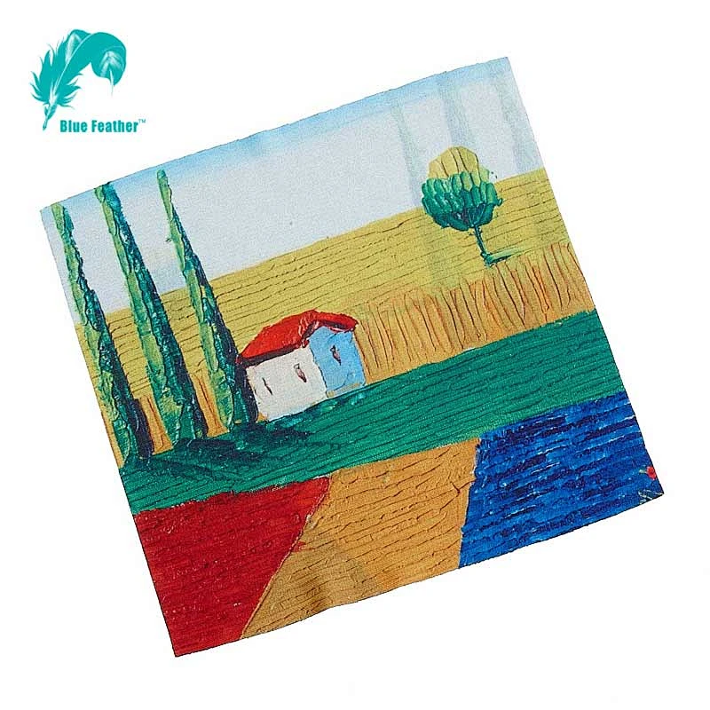 Double-faced Custom Print Soft Microfiber Cloth