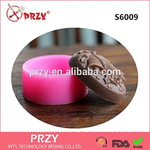 S6009 Christmas bell silicone decorative soap mold chocolate mold