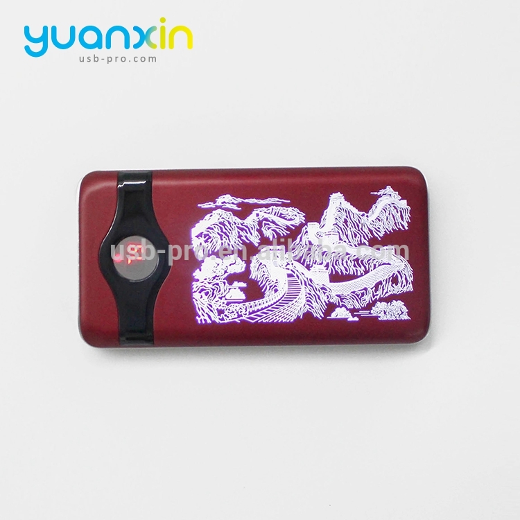 10000mAh Material Plastic Color red blue, gray gold Power Bank