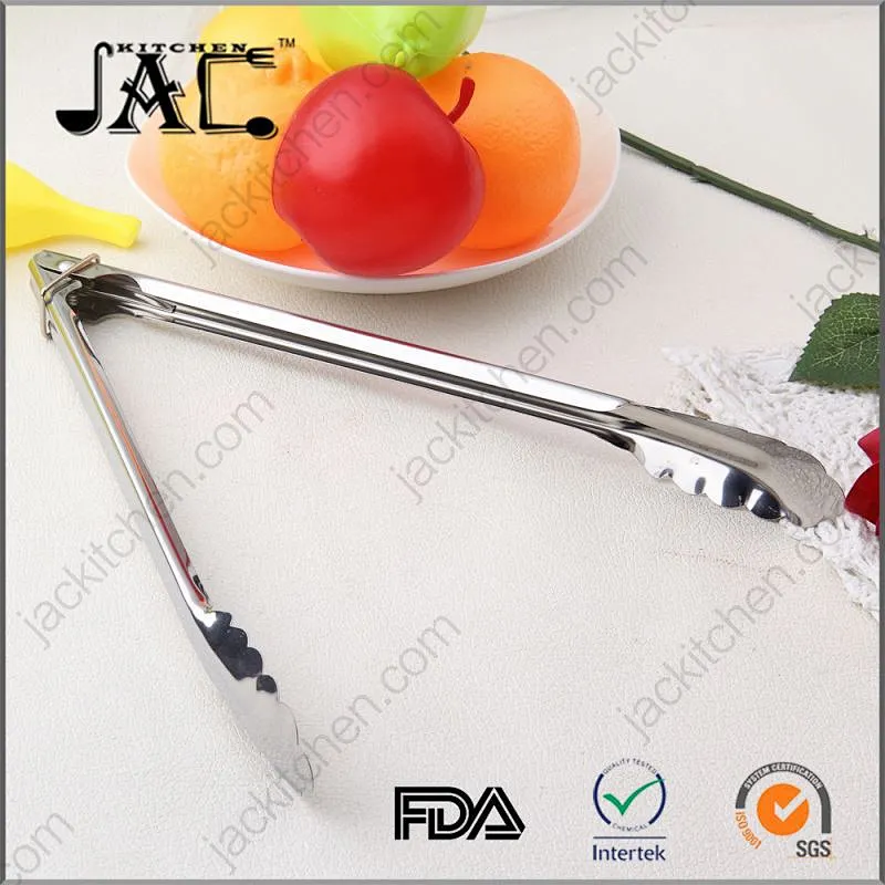 Recyclable Stainless Steel Pp Food Tong For Cooking