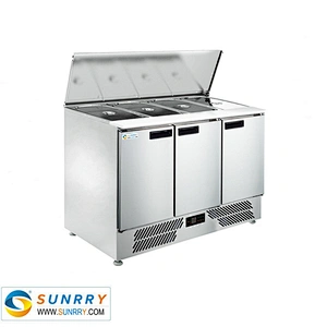 High Quality Pizza Prep Table Refrigerator Work Table