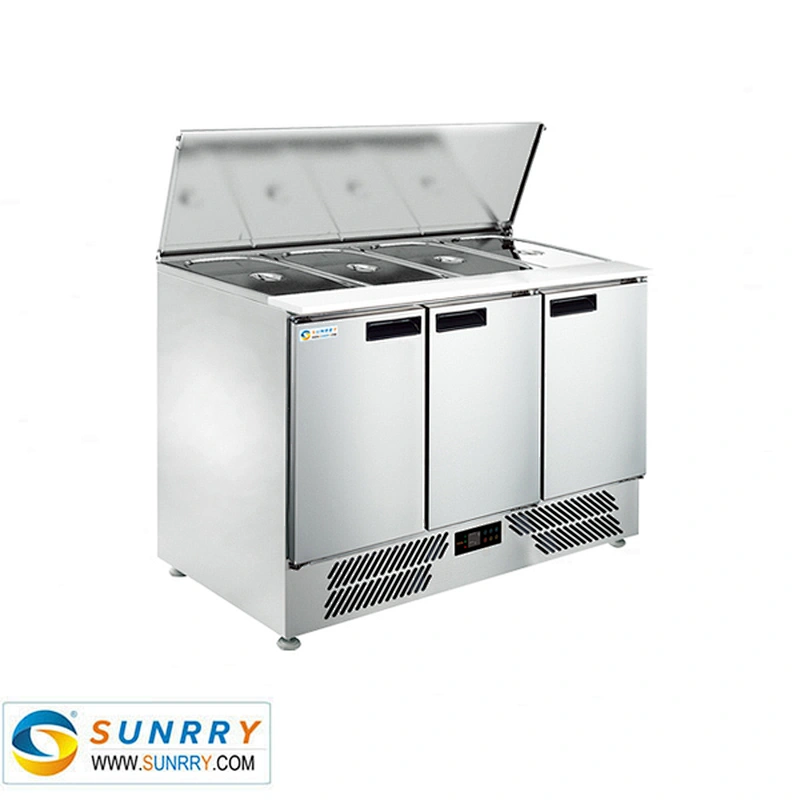 High Quality Pizza Prep Table Refrigerator Work Table