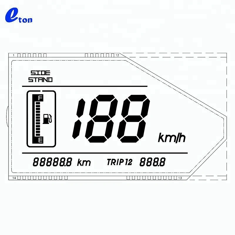 speedo meter LCD display