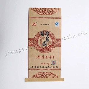 Superior quality 10kg kraft paper laminated pp woven rice bag