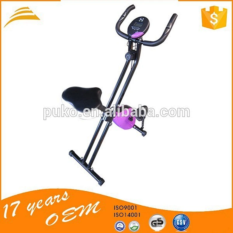 2016 popular gym equipment 2.5kg flywheel exercise bike to easy fold