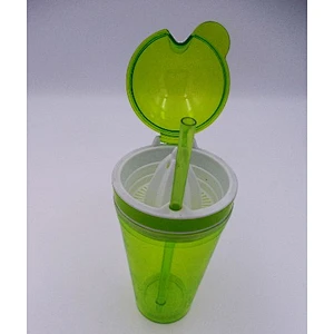 Double sucker plastic Juicer cup