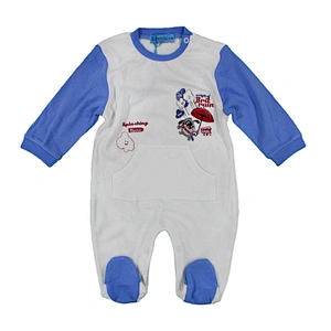 Plain white baby rompers infant sleeper one piece