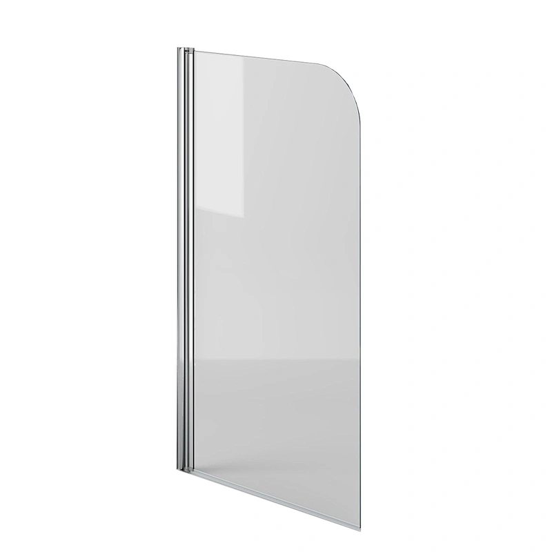 Low Price Shower Screen Glass With Pattern Shower Glass Door