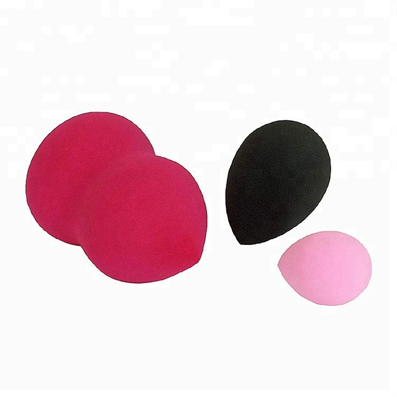 High Quality Soft Wholesale Private Label Mini Teardrop Non Latex Makeup Sponge Set Latex Free Custom Logo