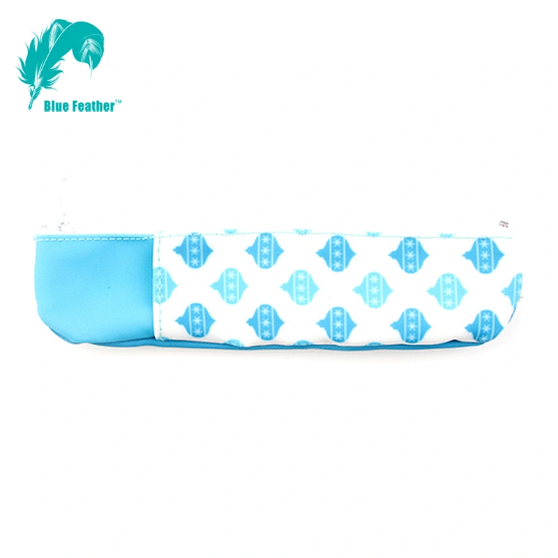 Promotional Custom Printed School Pen Bag Canvas Stationery Pencil Case