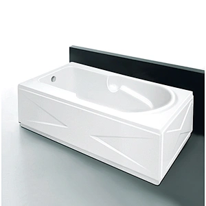 Classic Blossom Double Apron Skirt Sitting Bathtub Hot Sale