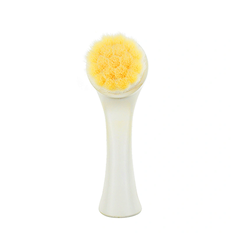 Professional Makeup brushes synthetic hair and silicone double sides face cleaning brush oval multi-purpose makeup brush