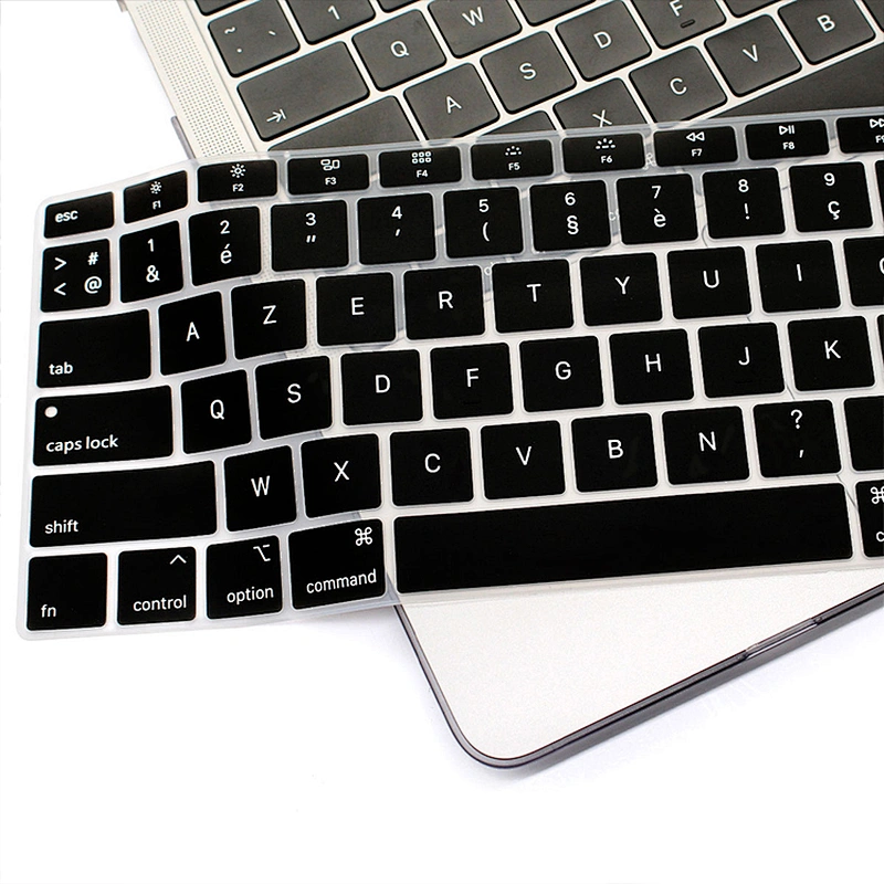 French Keyboard Skin Silicone Keyboard Protective Film For Macbook Air 13
