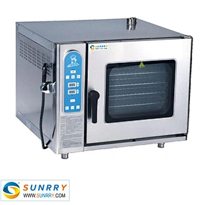 Deck Oven With Steam Professional Baking Ovens Steam 6 Trays Steaming Baking Oven (SY-CV6B SUNRRY)