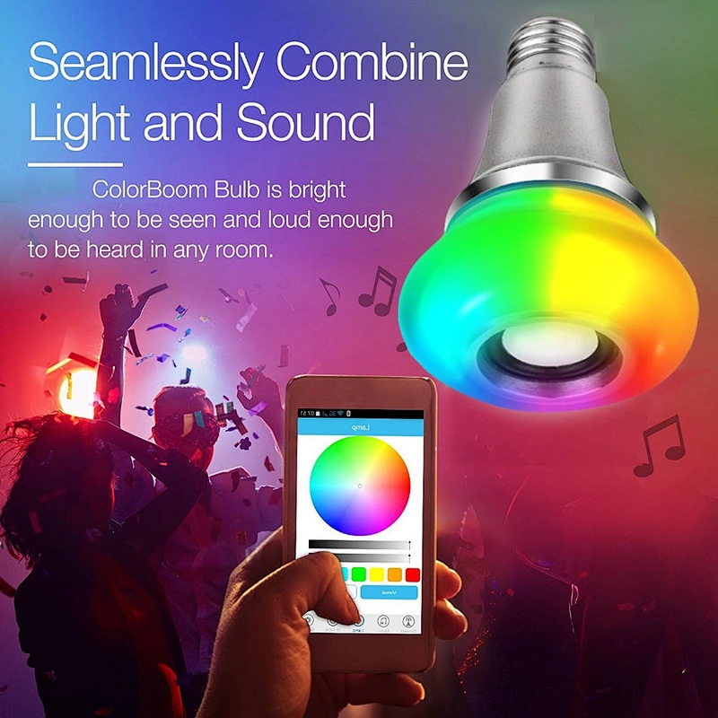 China xiamen golden factory WiFi Smart LED Lighting Series Music Alarm Group WiFi LED Bulb,WiFi RGB LED Bulb,WiFi Smart LED