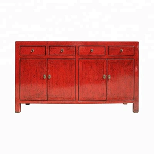 chinese antique reproduction lacquered old storage furniture