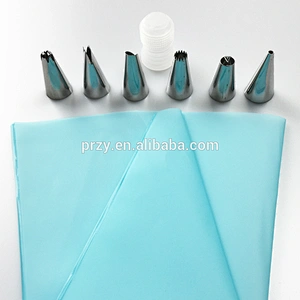 Nozzles Set Silicone Kitchen Accessories Icing Piping Cream Pastry Bag DIY Cake Decorating
