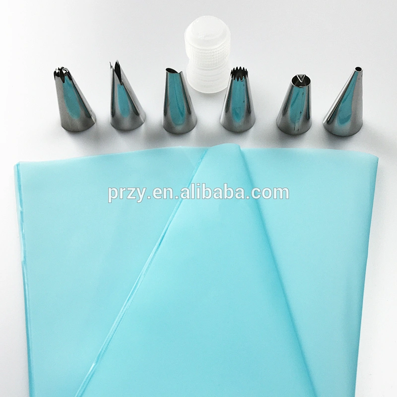 Nozzles Set Silicone Kitchen Accessories Icing Piping Cream Pastry Bag DIY Cake Decorating