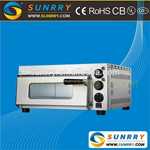 Professional Stainless Steel Restaurant Electric Pizza Oven for Baking