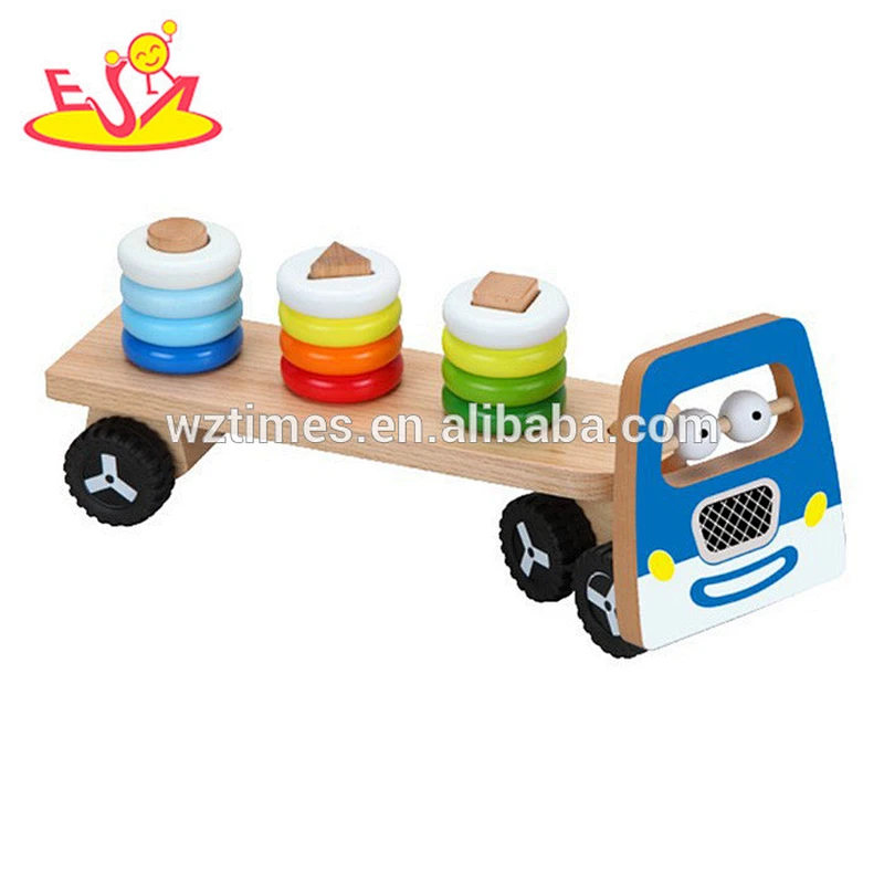 2018 wholesale kids wooden cartoon toy W04A253