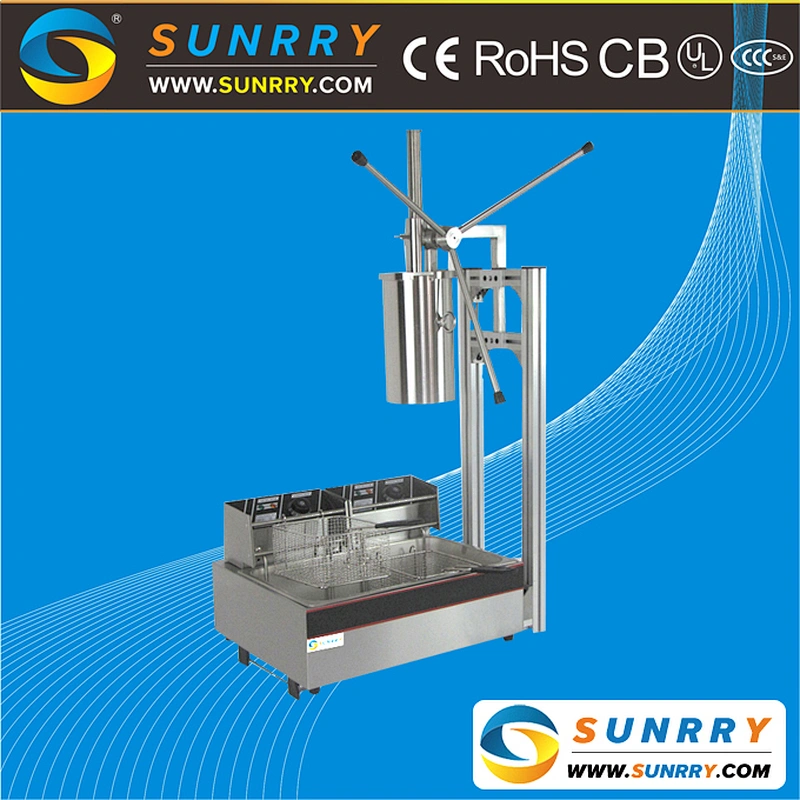 Always best price fully automatic and high capacity electric churros warmer maker machine