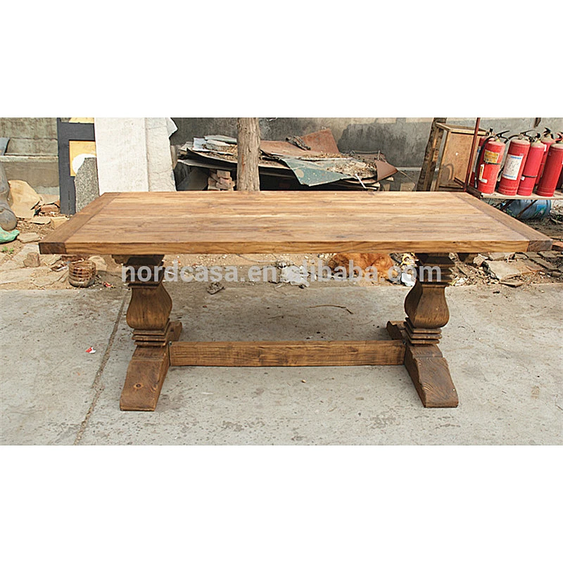 french style handmade european furniture vintage dining table wood
