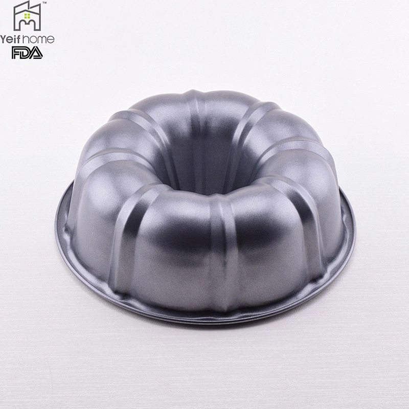 Carbon Steel Coating Non Stick Bundt Cake Pan With Chimney