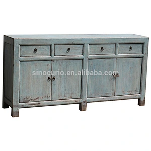 wholesale antique reproduction furniture traditional shabby chic kitchen cabinet