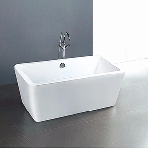 High quality rectangular hot spa tub corner acrylic bathtub for adult
