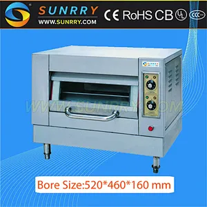Hot sale good price kitchen equipment stainless steel single deck mini portable electric baking cookies oven stove for baking