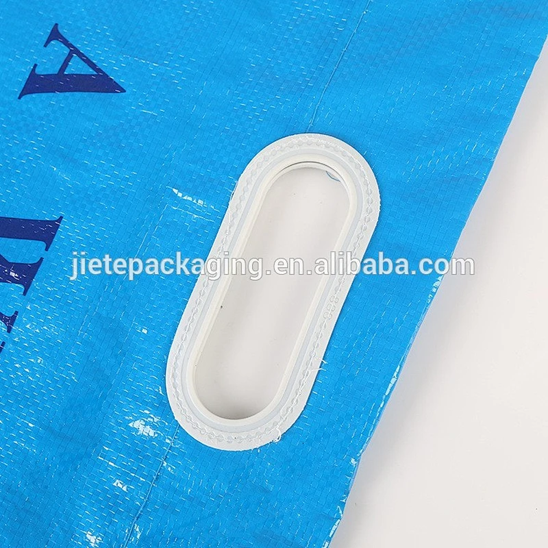 laminated plastic PP woven shopping bag new style with custom color printing