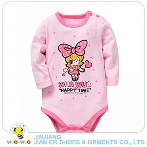 Wholesale Hot selling baby clothes bodysuit Fujian factory manufacturer 0-2 years baby new born clothes romper