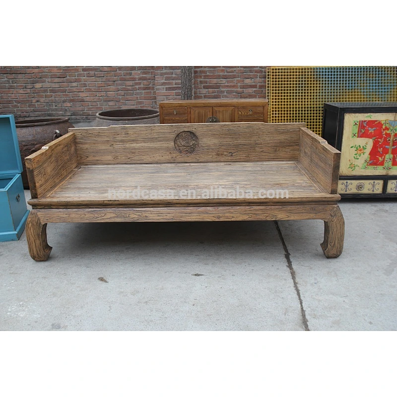 Most popular Antique Style Hand Carved Reclaimed Wood Bed