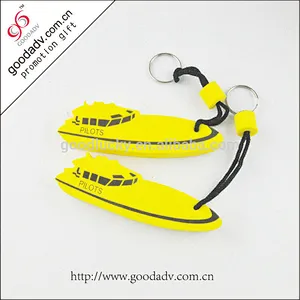 high quality cheap price EVA key chains custom logo/color/shape key fobs