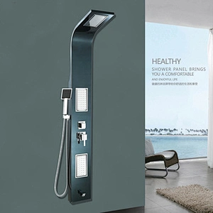 alibaba foshan wholesale 1650x200x460mm shower panel for bathroom