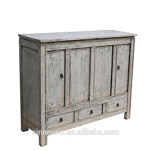 Beijing antique solid wood hobby lobby rustic distressed shoe cabinets Asian furniture