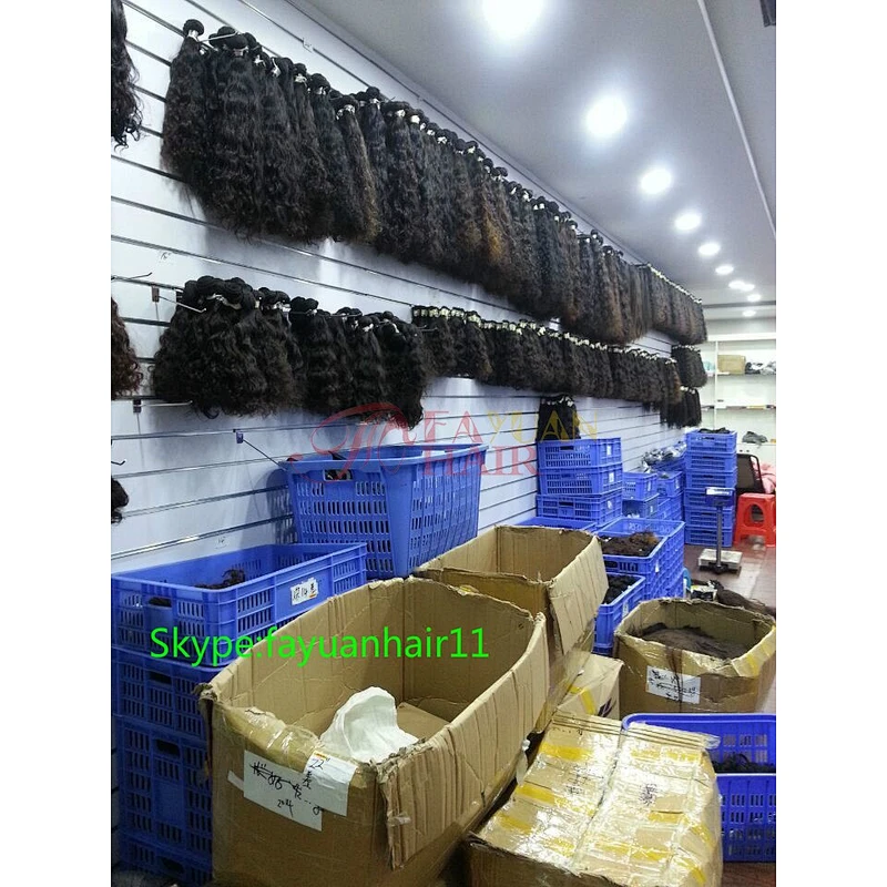 100% no mix no synthetic human hair weft wholesale virgin Indian hair