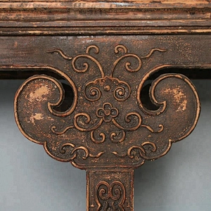 wholesale chinese oriental antique distressed solid wood side console table altar table