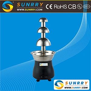 High quality electric stainless steel chocolate fountain machine sale