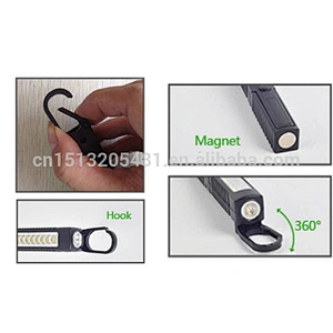 Hunting crossbow sale 3W COB led tractor working lights with Integral Hanging Hook flashlight