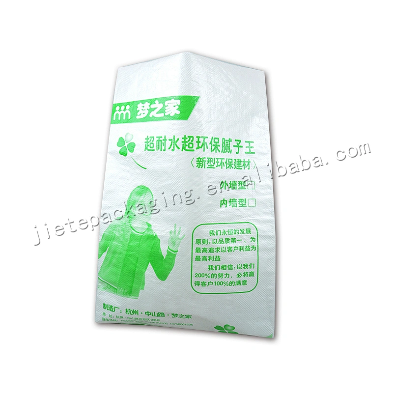 Factory sale customized white pp cement bag wall putty powder