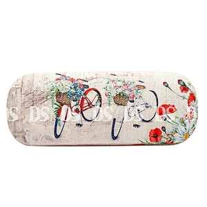 Bling Fashion Custom Logo Printed Hard Shell Glasses Case Spectacle Case PU Case