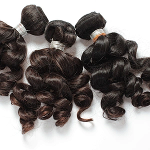 Loose Wave Virgin Raw Peruvian Human Hair Weaving