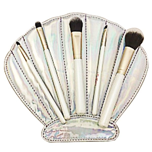 2017 New and hot sale custom 5pc clamshell makeup brush set