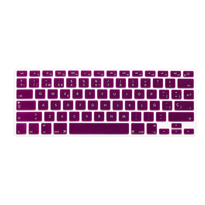 laptop keyboard Spanish silicone skin Keyboard Cover Protector custom keyboard skin for macbook pro 14 inch laptop skin