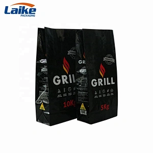 Paraguay grill charcoal bag 5kg 10kg ,pp woven packaging bag for charcoal
